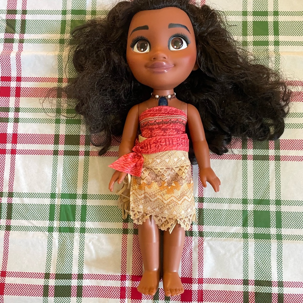 Walt Disney Jakks Pacific 13" (inch) Moana Collectible Talking Singing Toy Doll
